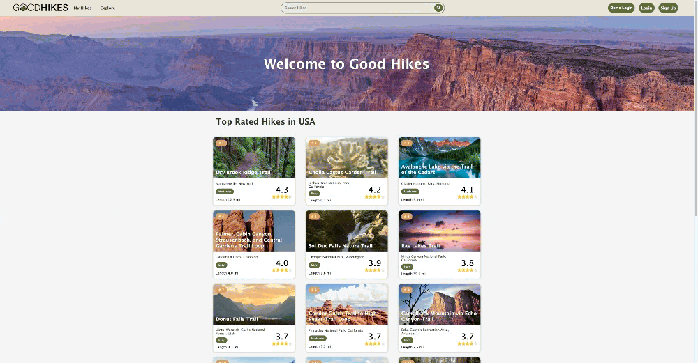 goodhikes app